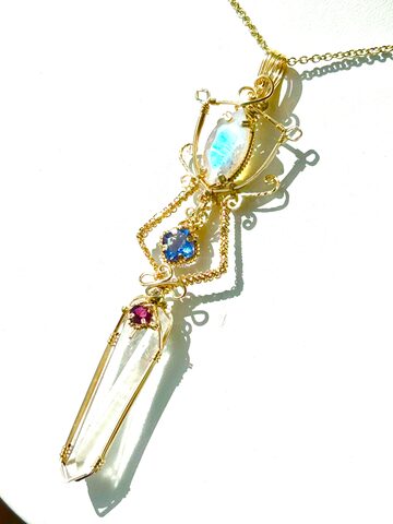 ☆ハートカボション☆オパールリング K18 1.93g オパール0.7ct サイズ 