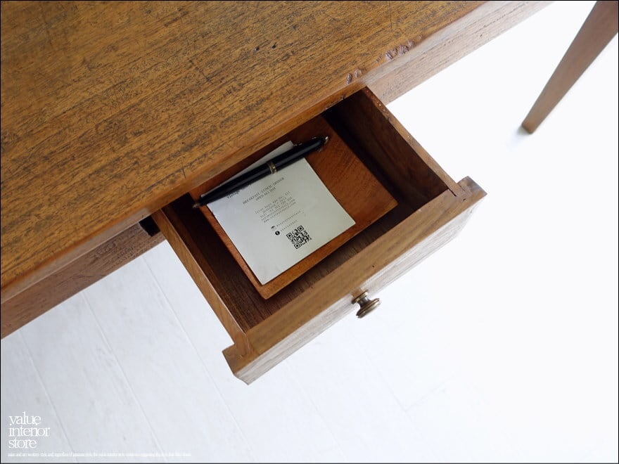 チーク無垢材 ヴィンテージダイニングテーブルKLE 食卓テーブル 古材