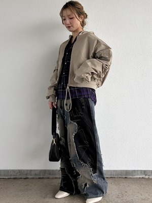☆SPECIAL PRICE☆【N°9286!】継ぎはぎパッチワークデニム（9210-62516）