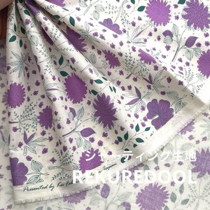 Cdr386-2◆1m◆SM◆綿100%シャーティング生地◆花柄