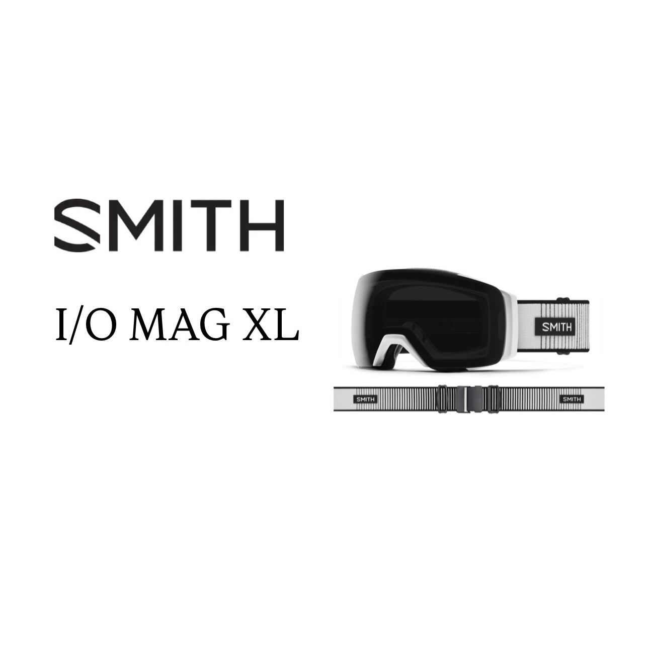 特典あり】25-26モデル . SMITH . 『 4D MAG XL 』Black CP