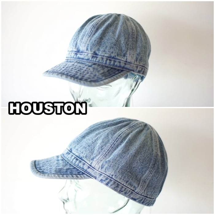 HOUSTON ヒューストン 6680 ARMY CAP デニム アーミーキャップ ワークキャップ | bluelineshop powered by BASE