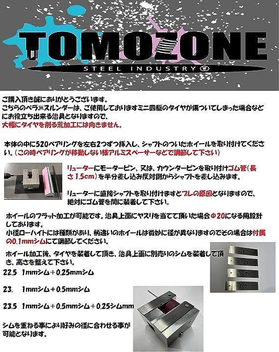 ペラニスルンダー Gベース ミニ用 TOMOZONE製品 | Johnny Factory