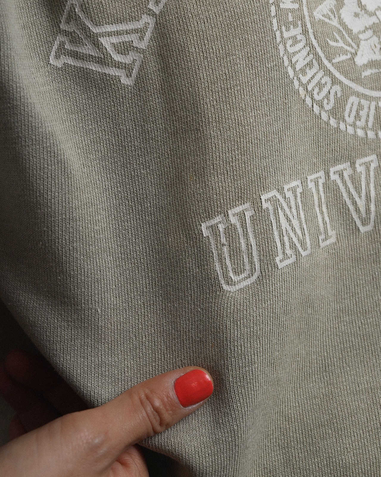 1970's Kansas State Univ. / Short Sleeve Sweat Shirt