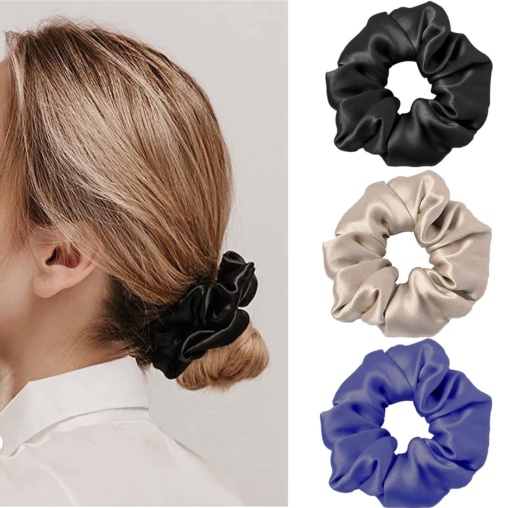 BVLGARI ブルガリ ヘリテージ シルク100% シュシュ ヘアゴム 髪飾り