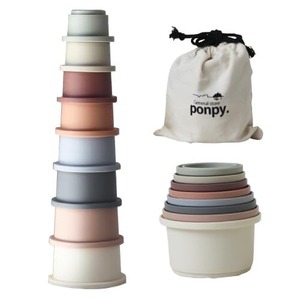 【数量限り】ponpy スタッキングカップ 8段 プラスチック製 スタッキングカップ おもちゃ スタッキングトイ スタッキングカップ 赤ちゃん スタッキングカップ 知育 スタッキングカップ赤ちゃん おもちゃ おもちゃ ベビー