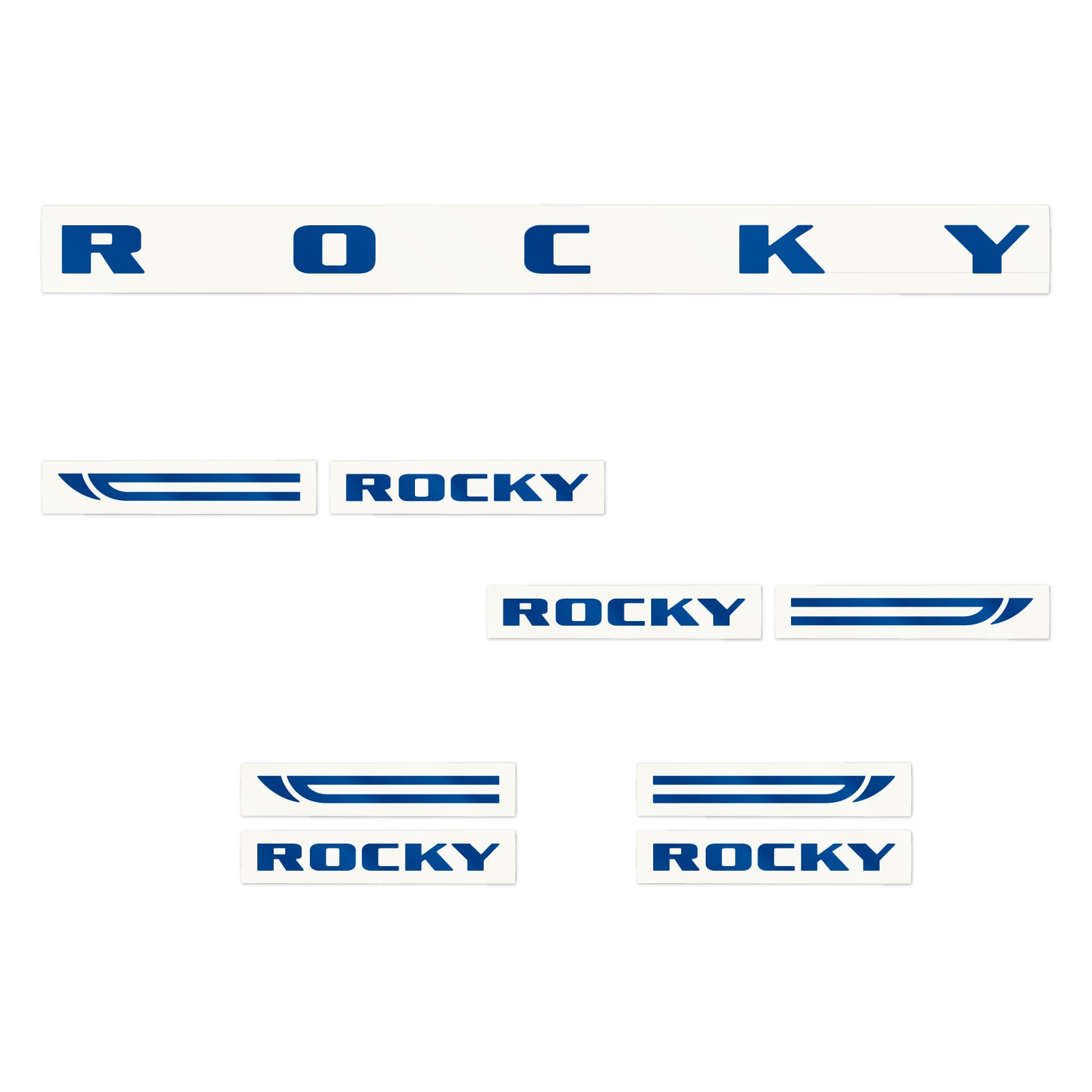 エンジンフード エンブレム ステッカー 9枚セット 日本製 ROCKY