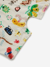 〈 BOBO CHOSES 24SS 〉 Baby Fuuny Insects all over playsuit