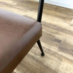 セキカグ Knot antiques SUNNY LD SOFA ノットアンティークス サニー エルディー ソファ 2人掛けベンチソファ ブラウン【中古】【300サイズ】
