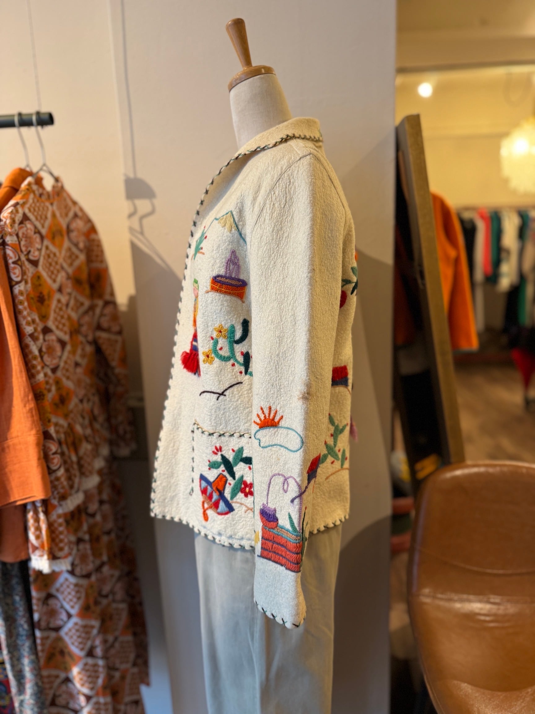 60's メキシカン刺繍ジャケット | DROOMTUIN_VINTAGE