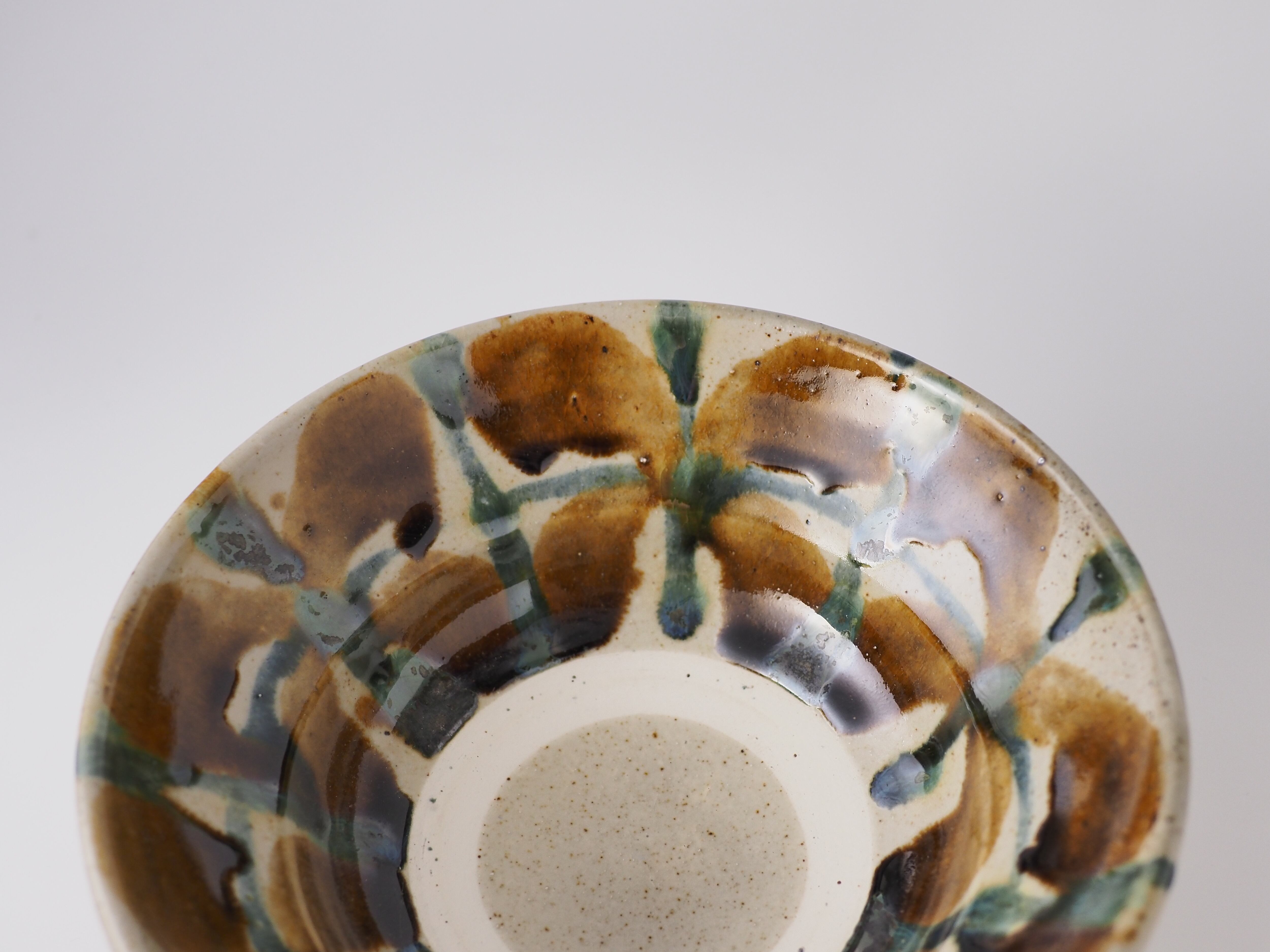陶芸品 陶芸家 藤井錦彩作 陶器 窯変金彩焼酎グラス 有田焼 A12-187 - 佐賀県