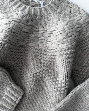 HELMUT LANG　HAND KNIT SWEATER