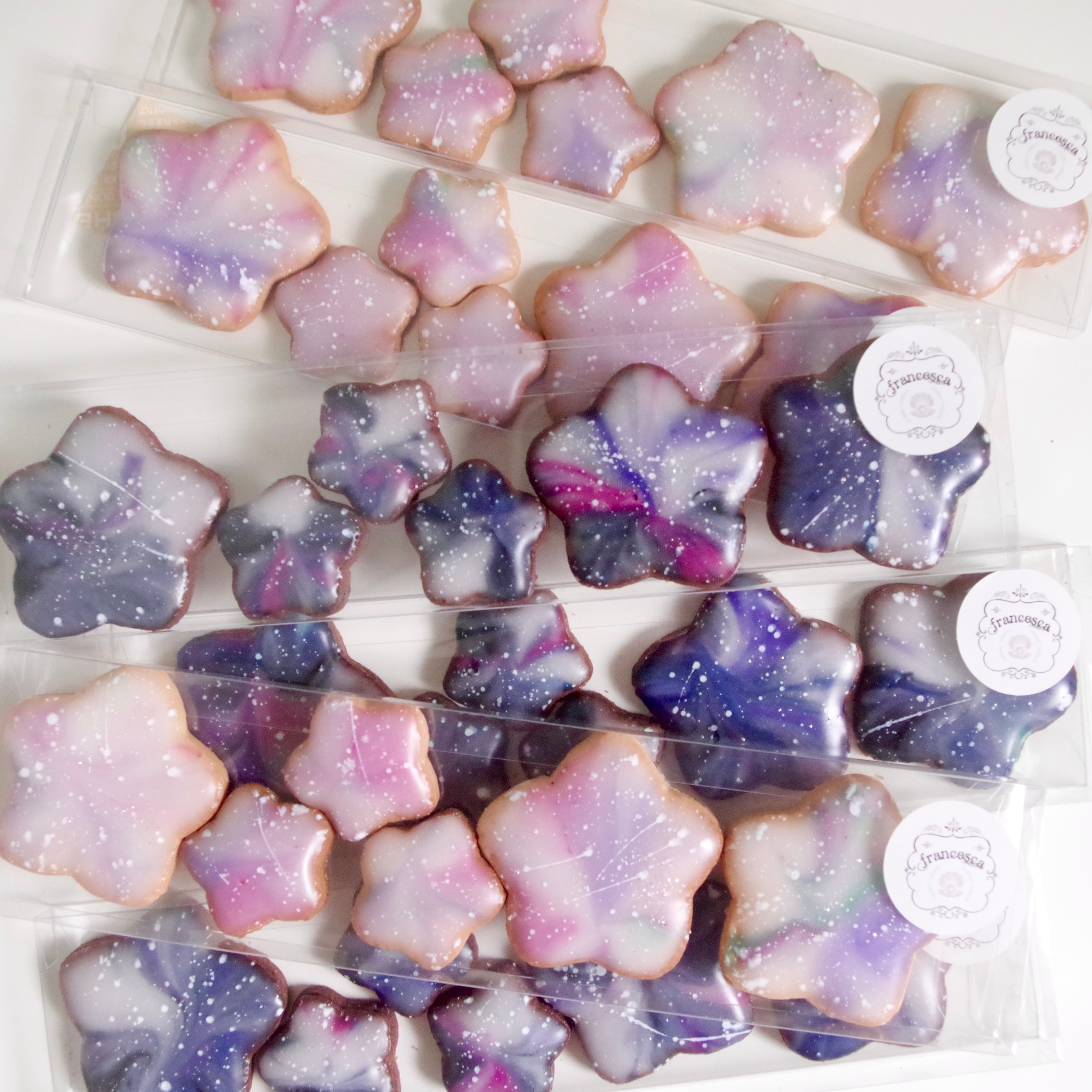 スターギャラクシーアイシングクッキー | Francesca von Sweets