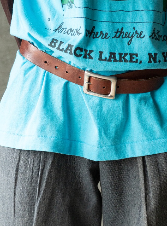 "MERONA" 1990s Leather belt
