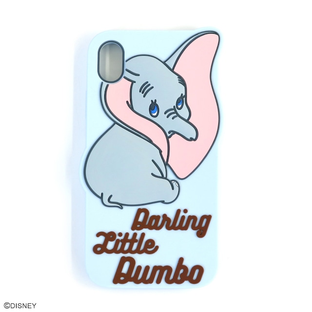 DISNEY/SILICONE iPhone XRケース YY-D058 LBL