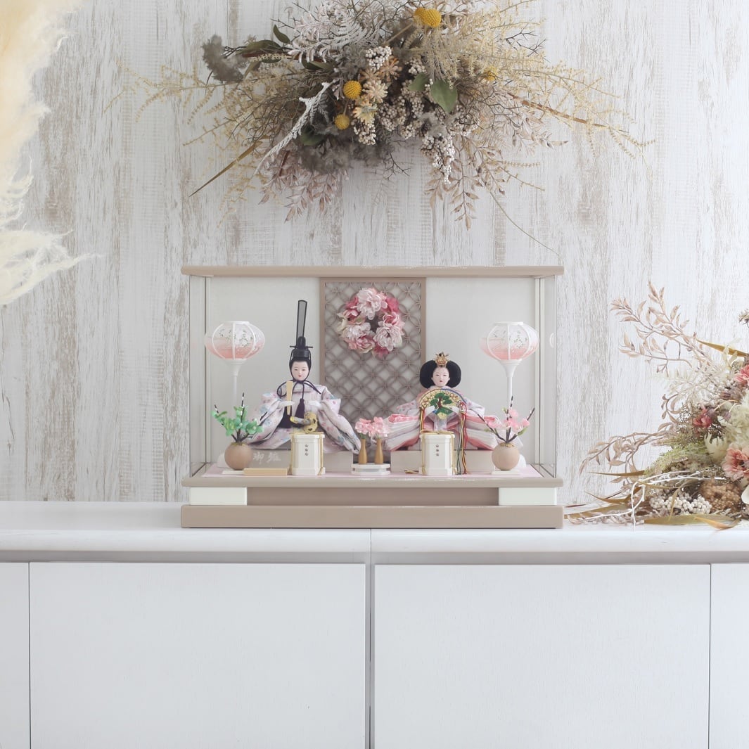 雛人形<ケース飾り>福鈴親王飾り|ひな人形