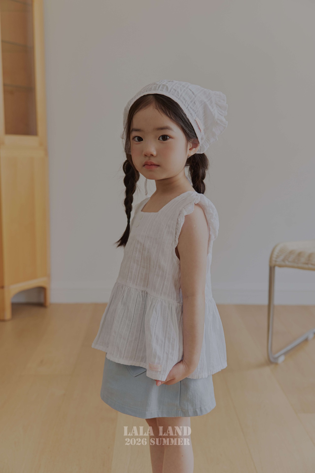 【取寄/韓国直送】LALALAND 26/SM （Kids）ハートミニスカート｜夏服｜韓国子供服