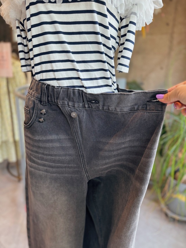 （select）アシンメトリーデニム