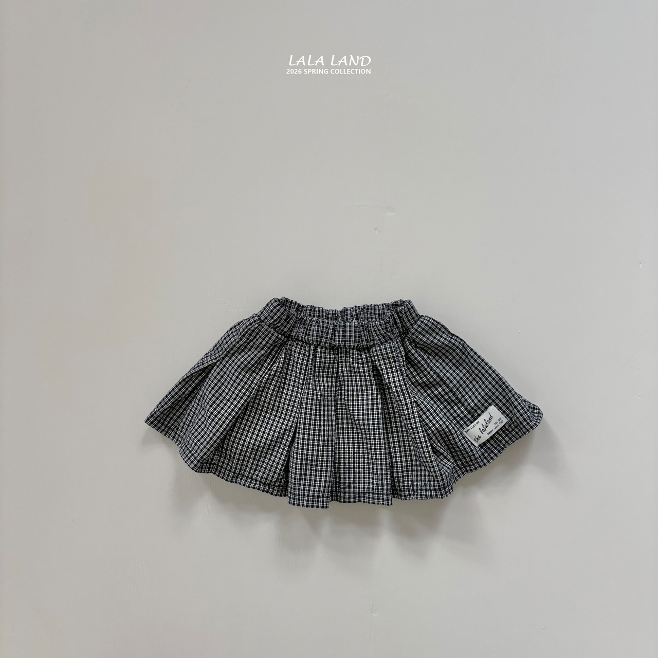 LALALAND 26/SS (Kids)Sailor pleated skirt