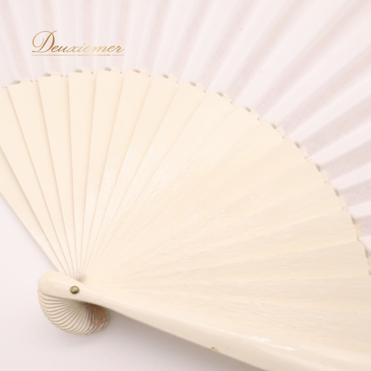 フラメンコ 小物 Abanico Español 32cm アバニコ ホワイト系 ベージュ系 ゴールド系 扇子 せんす 白 クリーム色 柄 模様 小道具 ダンス小物 練習 レッスン 舞台 発表会 イベント ダンス ステージ フラメンコ小物 明るい シンプル