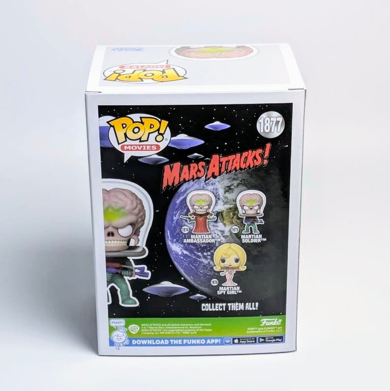 ☆US直輸入☆ FUNKO 【 POP! MOVIES VINYL FIGURE MARS ATTACKS! MARTIAN SOLDIER / マースアタック ! 火星人兵士】 ビニールフィギュア〚アメリカン雑貨 アメトイ〛