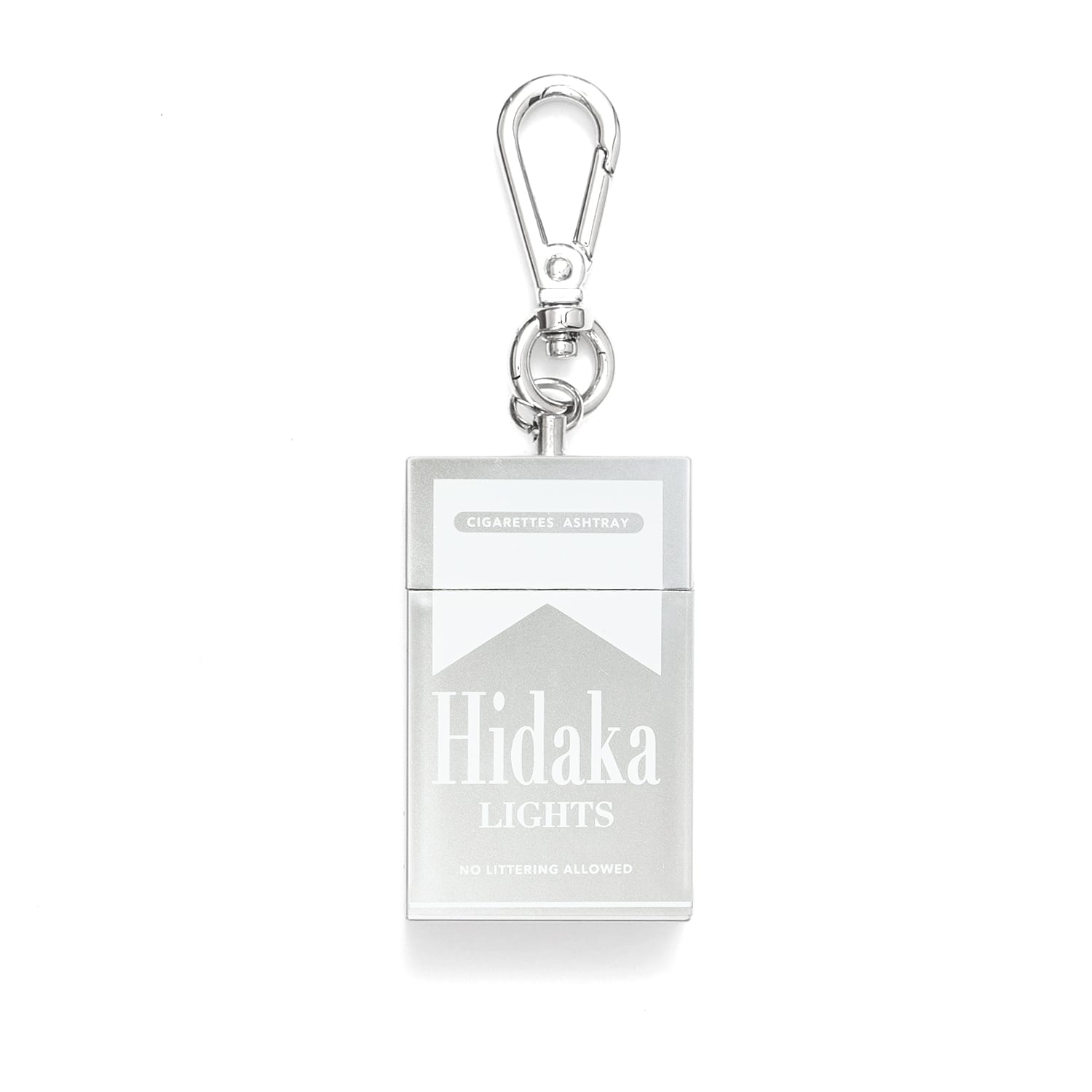 HIDAKA PORTABLE ASHTRAY (SILVER) UNEEK BASEMNT