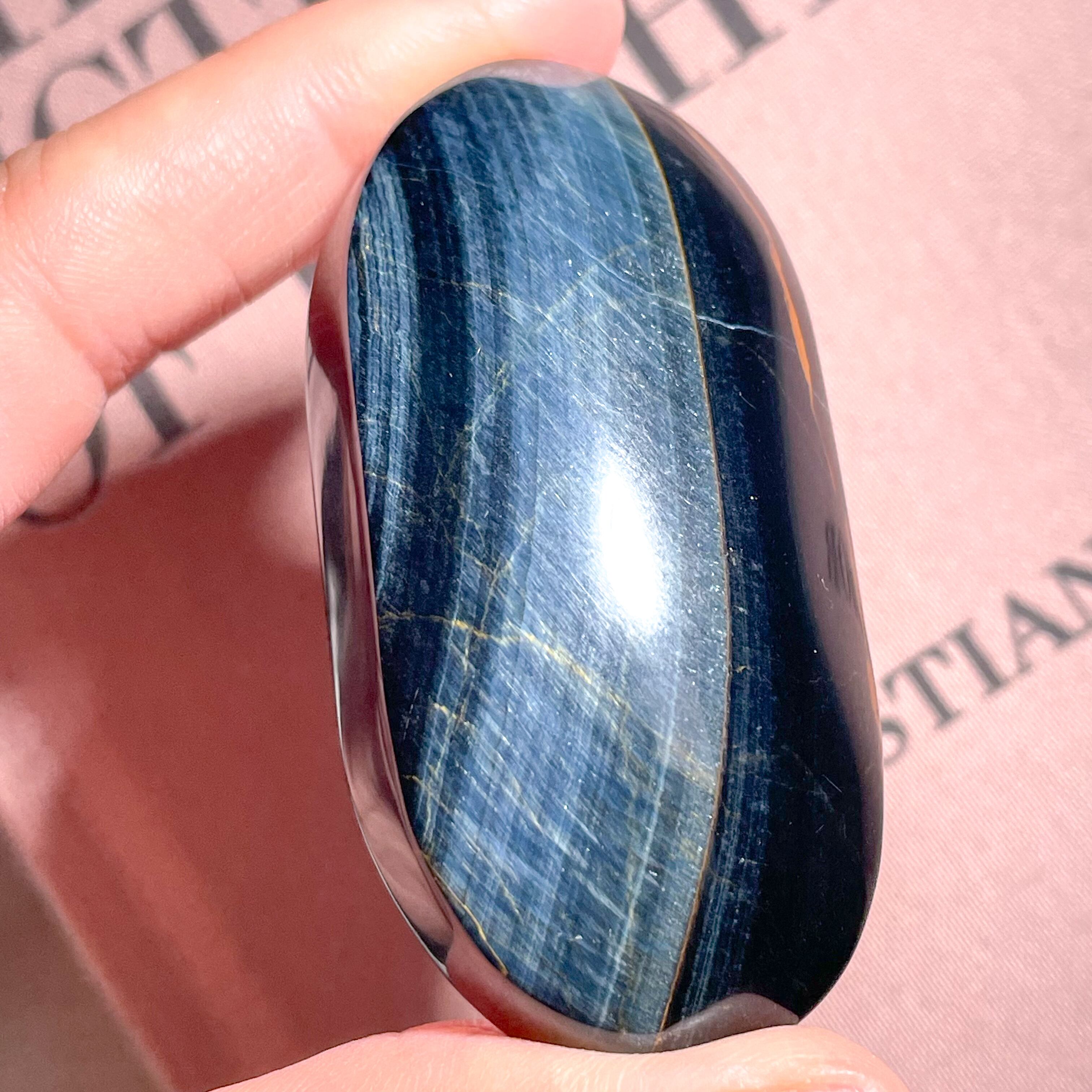 Blue Tiger's Eye 4 ✧ ブルータイガーアイ | FLUXY - 天然石と鉱物の