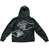Handwaving hoodie black