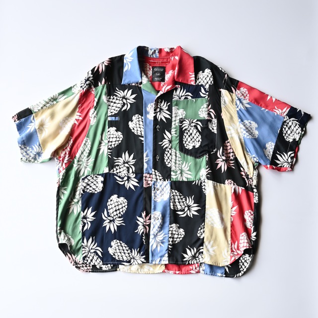 Leh / Patchwork Half Sleeve Shirts