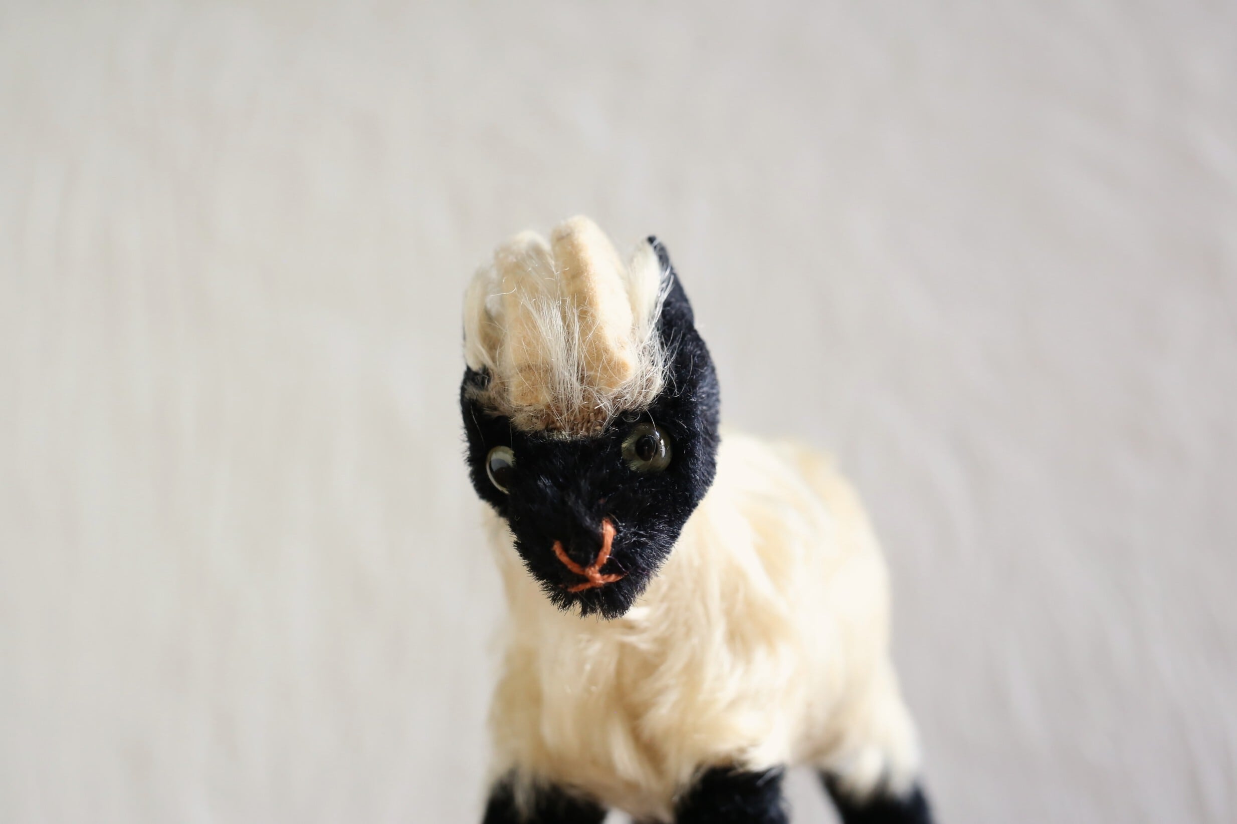 ドイツ ヴィンテージ Steiff シュタイフ 『Snucki』 山羊 12cm