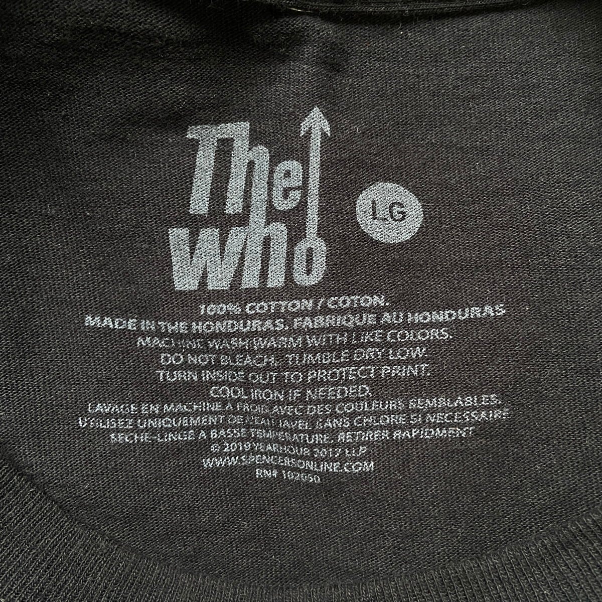 THE WHO ザ・フー フロントプリント バンドTシャツ メンズL 古着