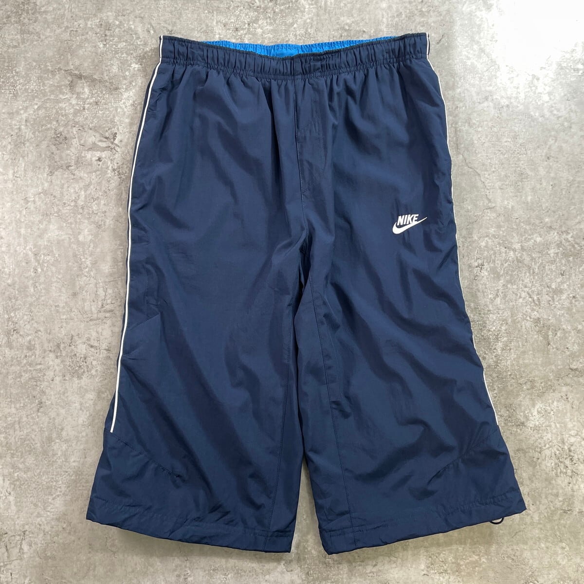 00年代 NIKE ナイキ 七分丈 クロップド ポリエステル トラックパンツ