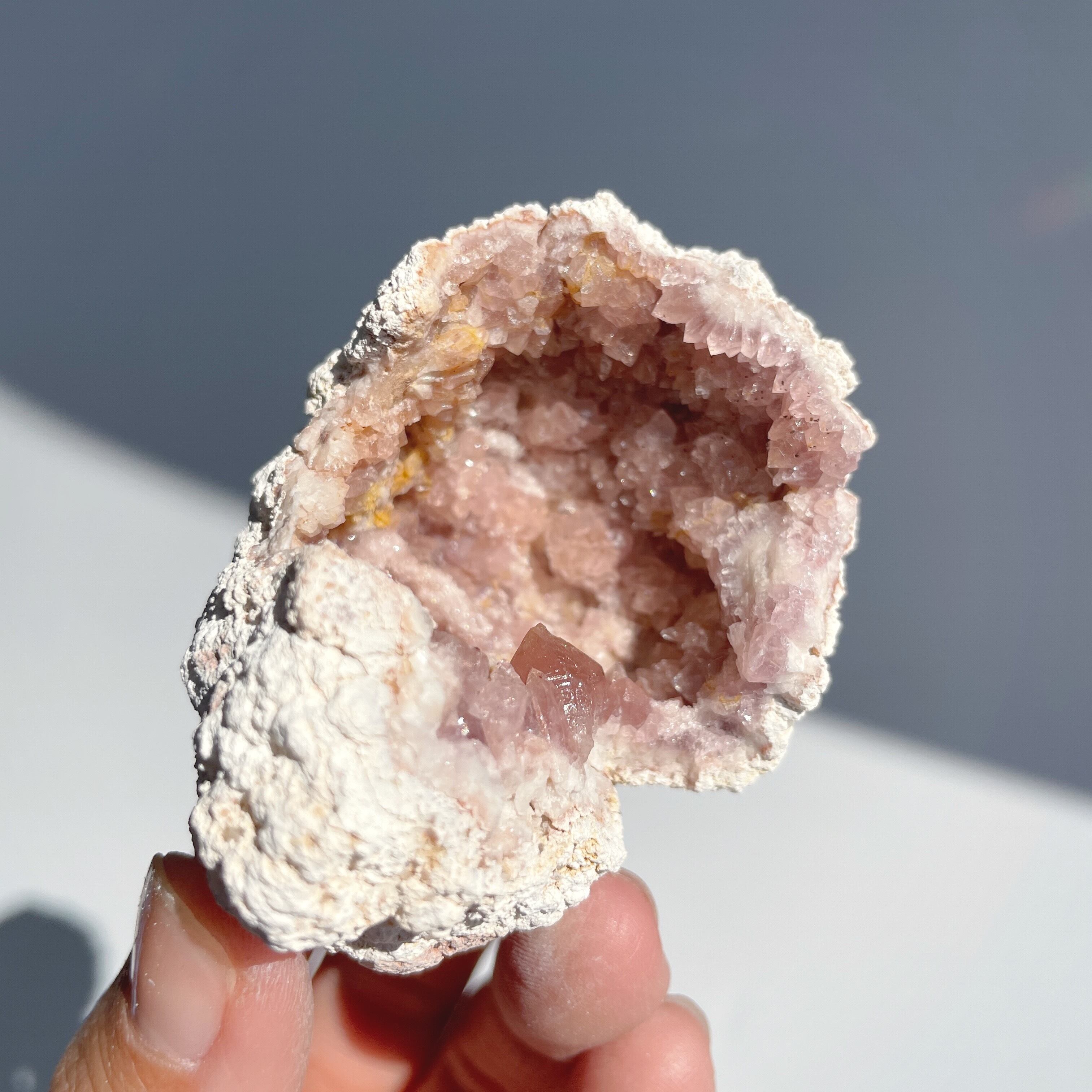 ♡ピンクアメジスト　原石♡　お花　ジオード 天然石 ピンクアメジスト原石／ジオード 09◇ Pink Amethyst Geode◇天然石