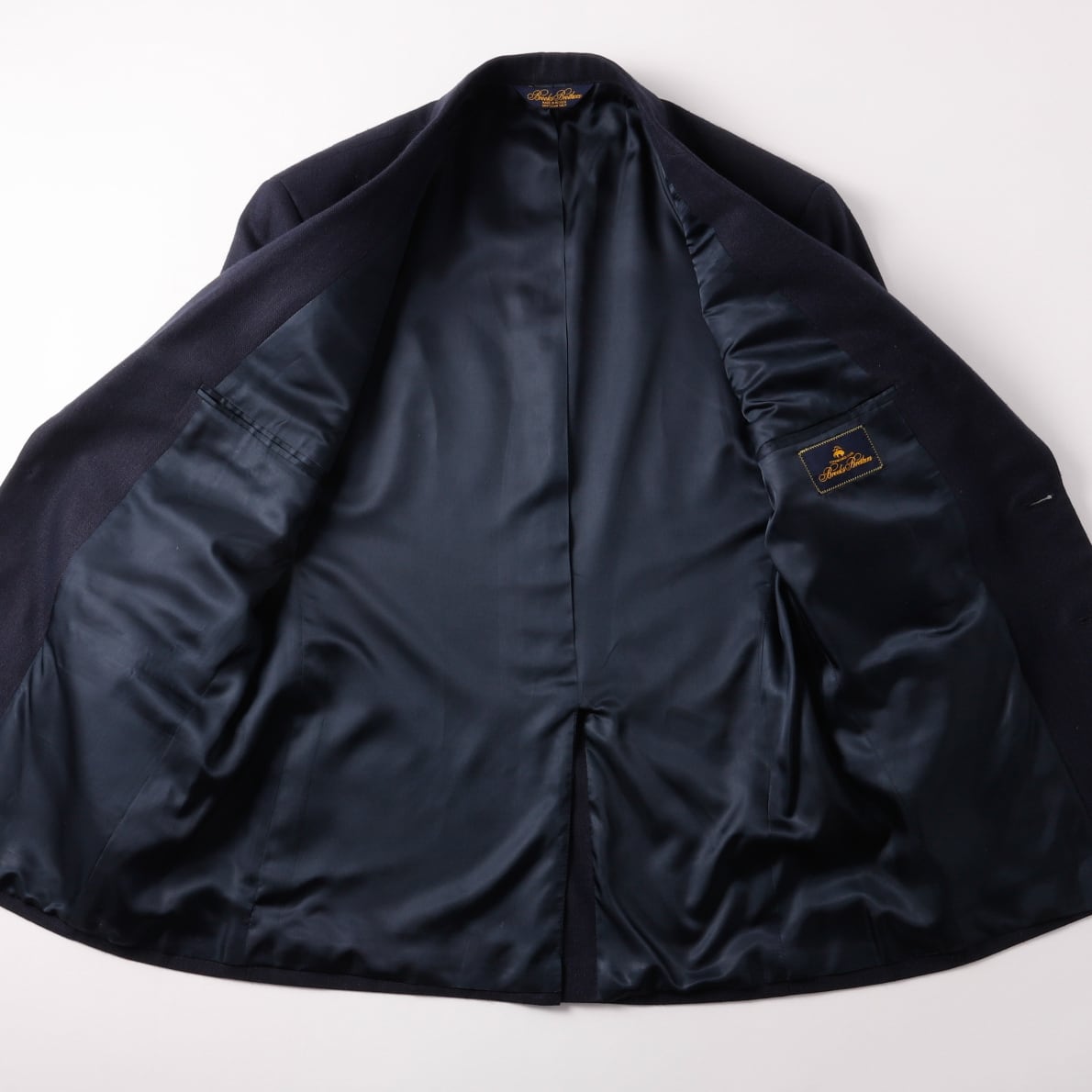 極美品】BROOKS BROTHERS special silk wool linen Jacket navy blazer