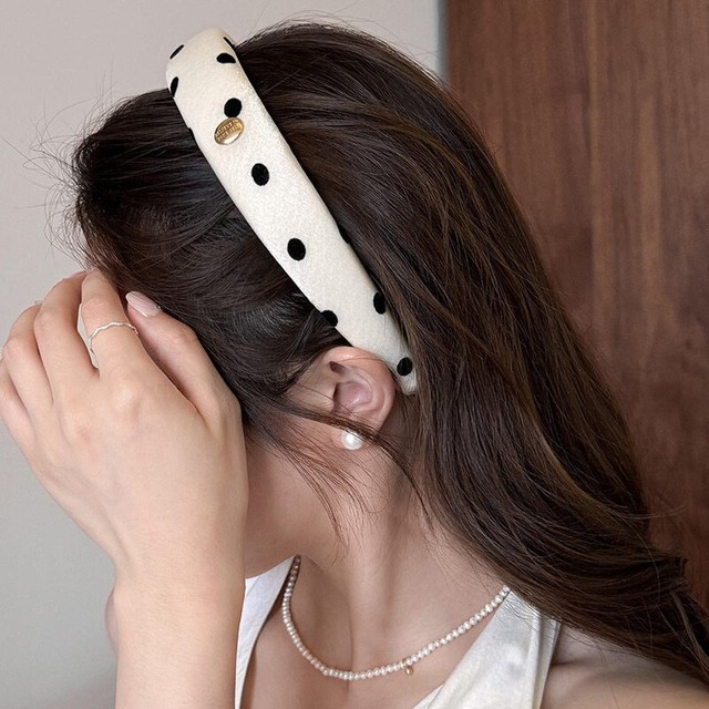 Dot hairband　B544