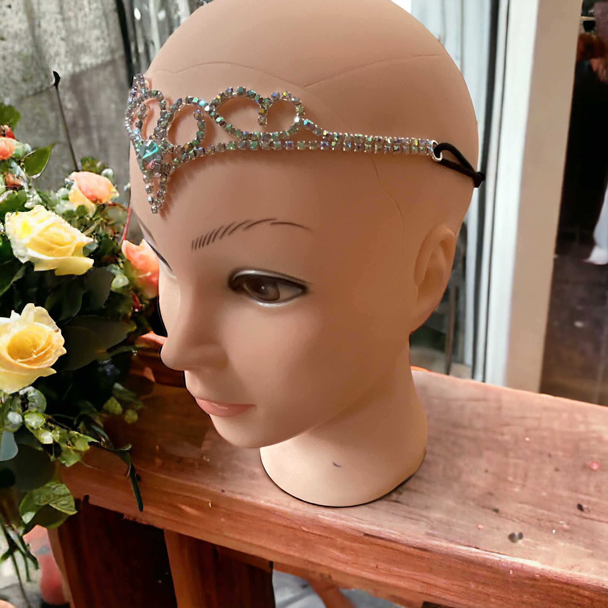 ティアラダンスコスプレパーティー Boho AB ラインストーン ビッグ