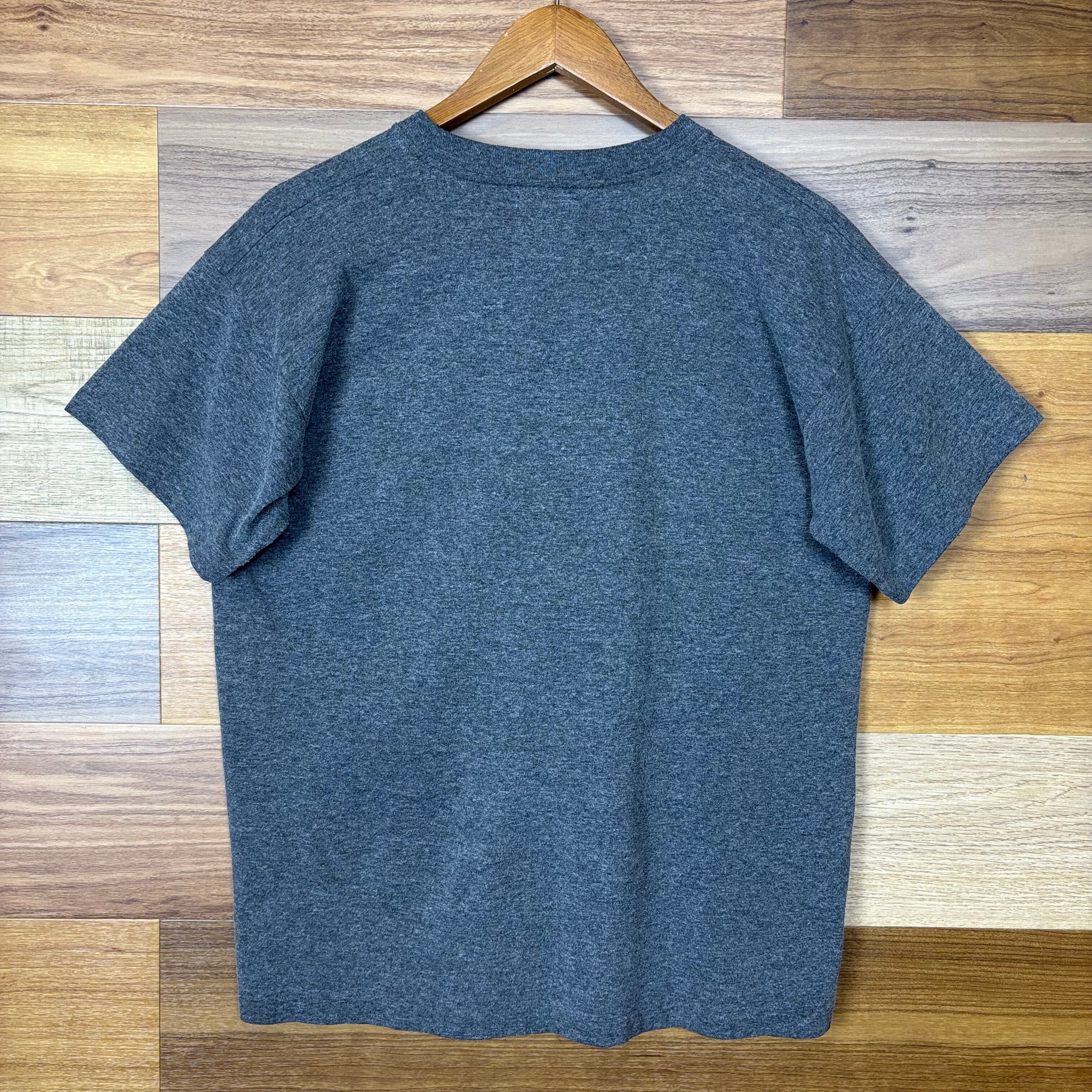 FRANCE製 90s agnes b. sport アニエス・ベー スポーツ 霜降り ロゴ T