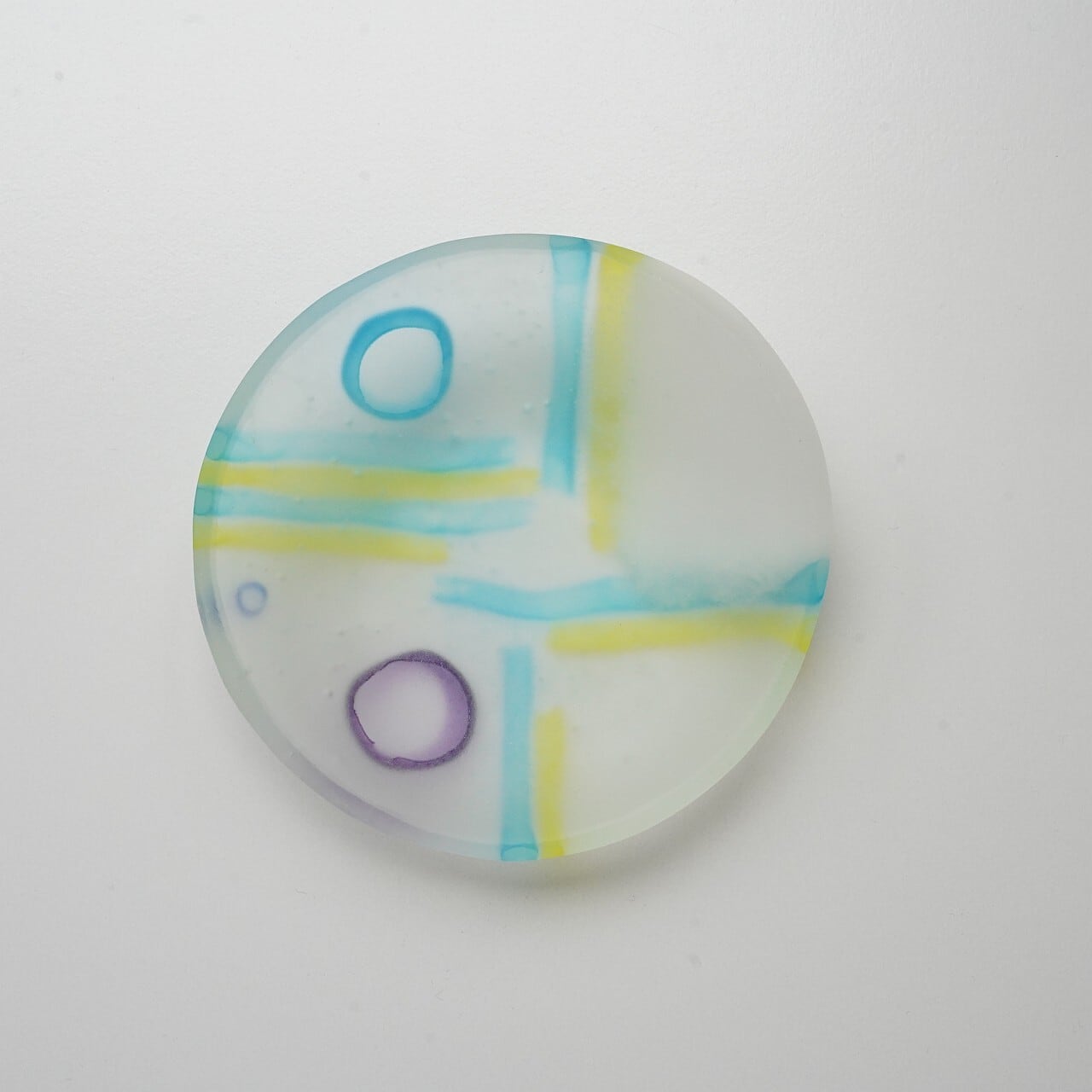 【ささき しん】いろあそび丸小皿 10-B