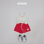 【取寄/韓国直送】SOYBEAN 26/SM ピンコットンキャミソール｜夏服｜韓国子供服