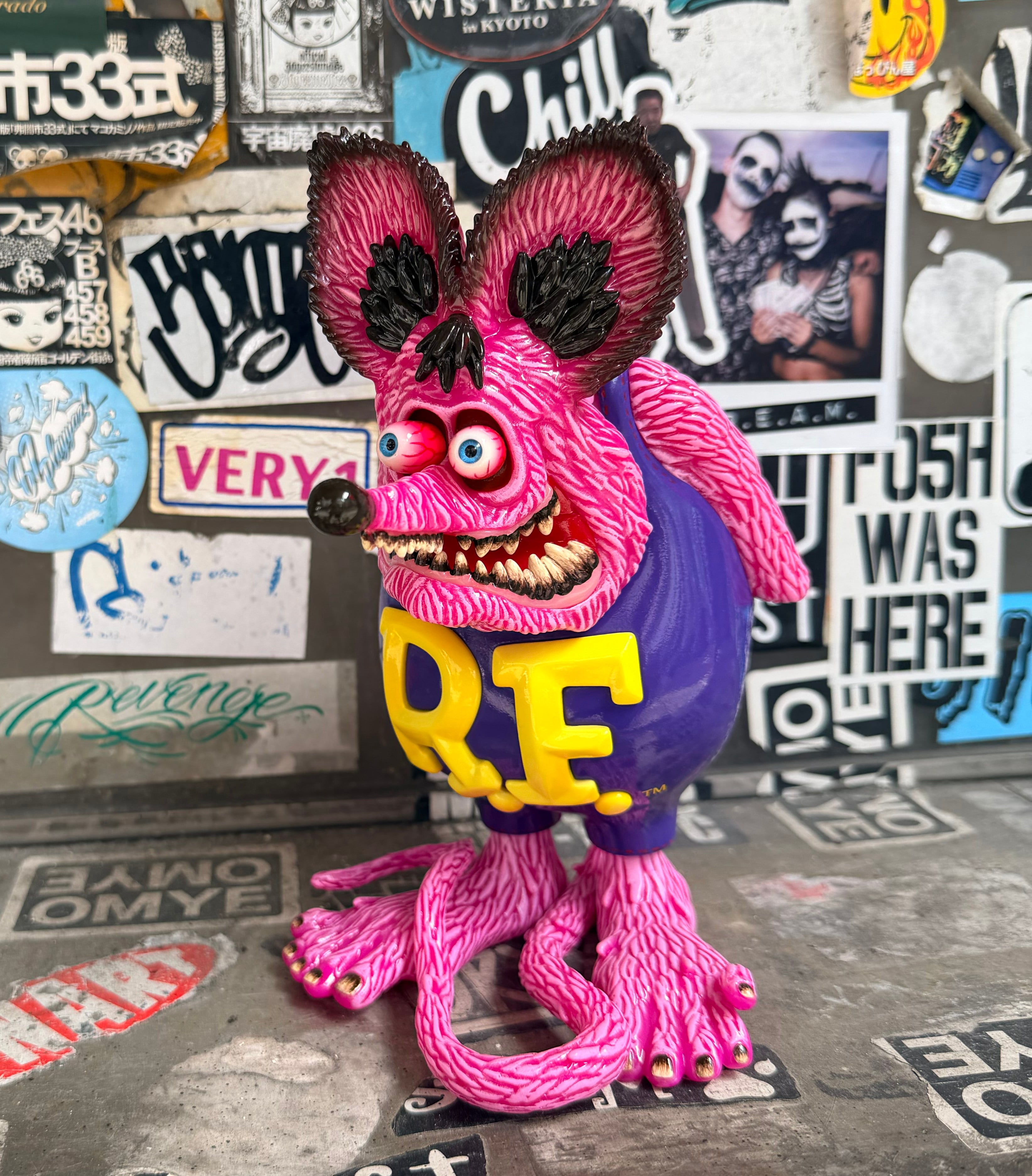 彩音 RATFINK ラットフィンク RAT FINK HIGH QUALITY PVC STATUE IN PINK | 彩音