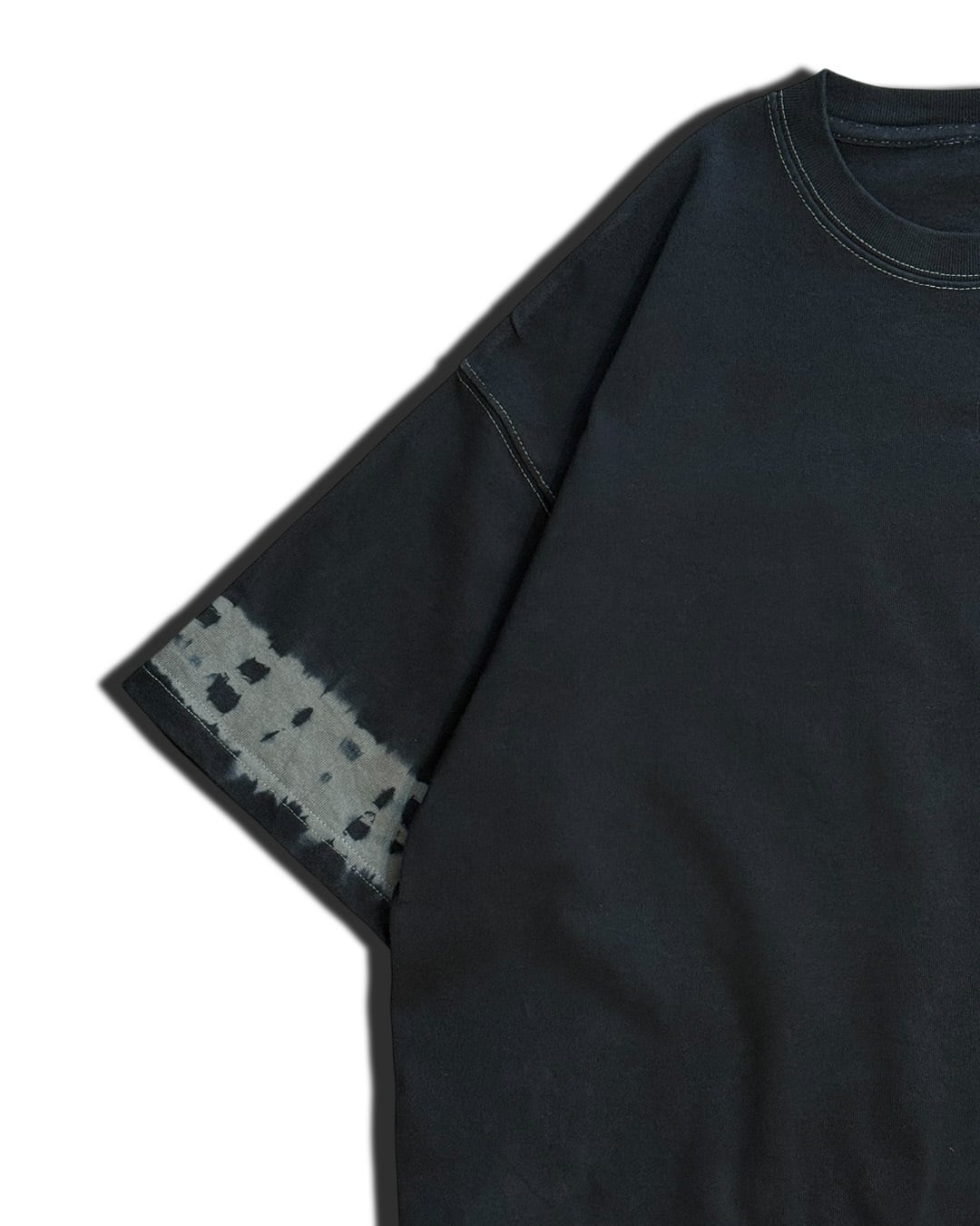 数量限定販売】黒染めタイダイ半袖Tシャツ 石碑 | 唯一無二の服づくり