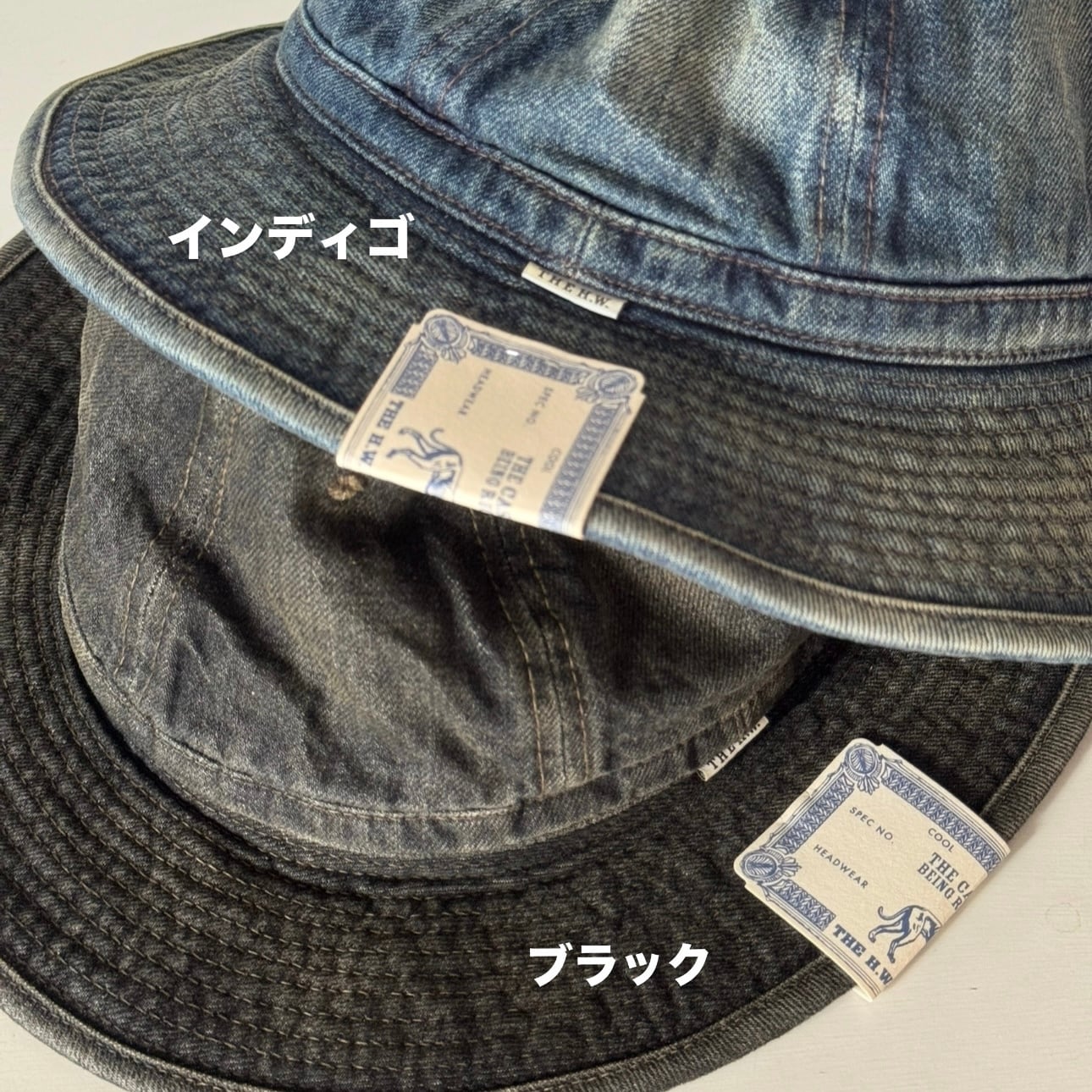 THE H.W. DOG&CO. デニム バケットハット 40 THE H.W. DOG&CO. デニム バケットハット 40