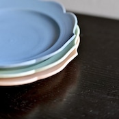 MUMCA 丸谷牧子 作 RENKA 蓮花 リム皿 【深】 / Renka Rim Plate 【Deep】2104400000382