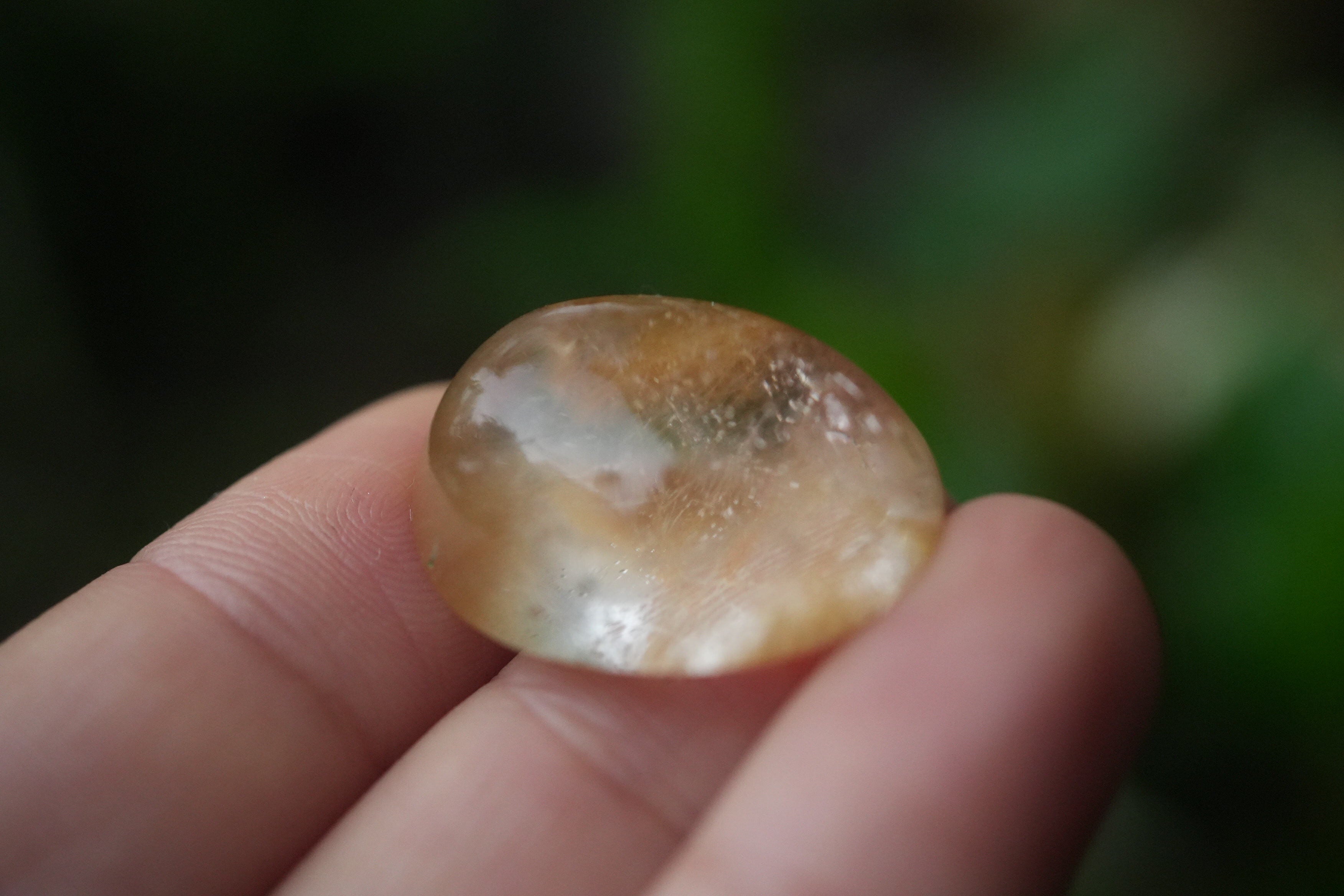 ふわふわ☆ガーデンクォーツ s1254 | Funky garuda Stone (ファンキー
