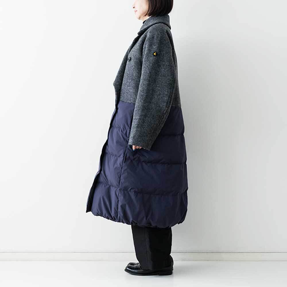 【未使用タグ付】BLANC basque ニット 切替え チェスターコート 117216_db02.jpg?20251111103420