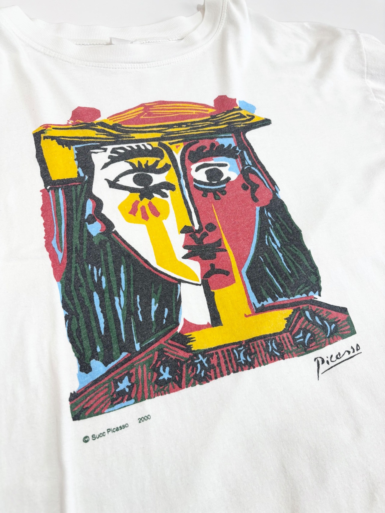 00s Picasso L/S Art Tee Size XL程