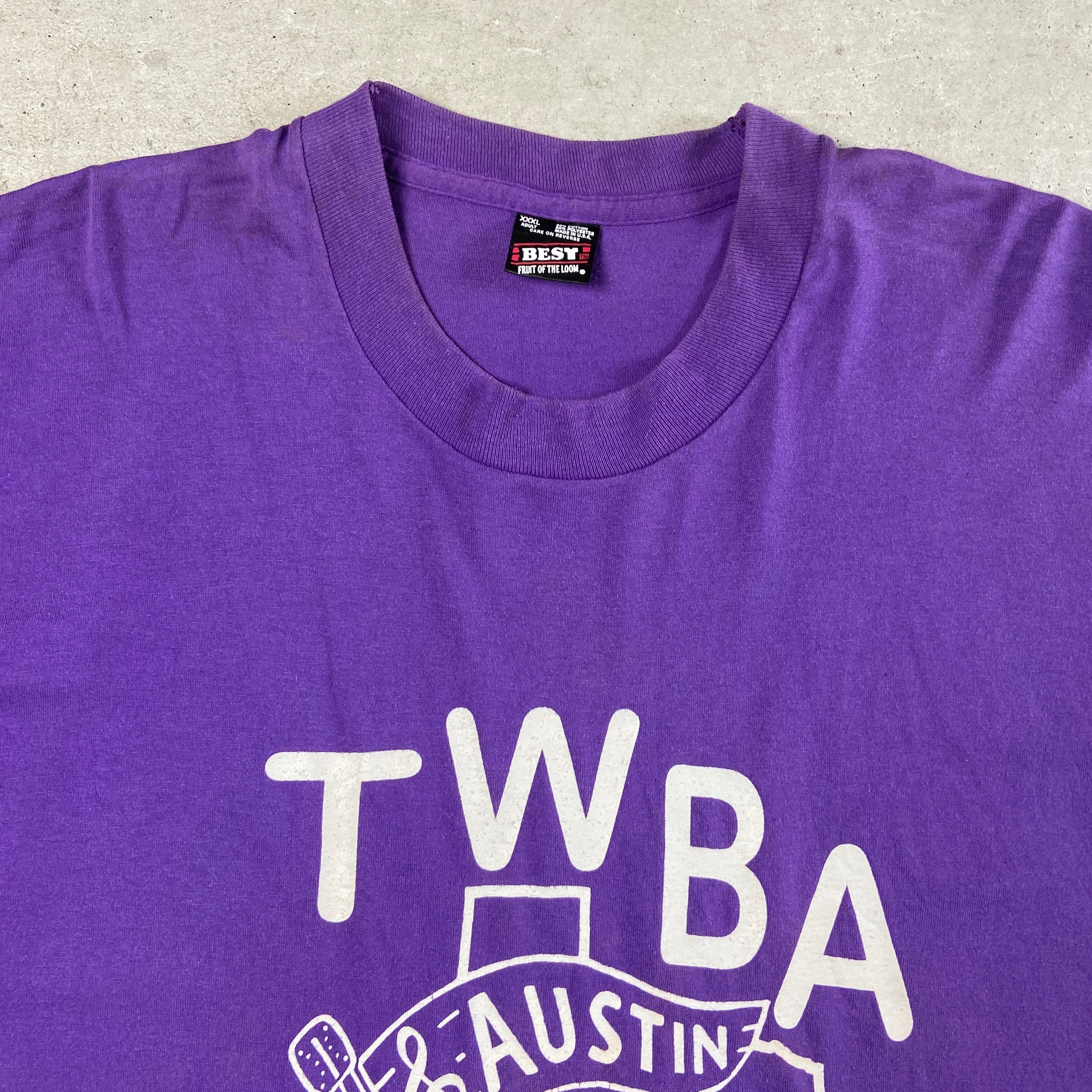 90年代 USA製 TWBA 59th STATE CHAMPIONSHIP TOURNAMENT プリントT