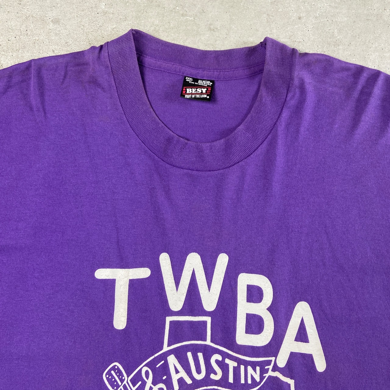 90年代 USA製 TWBA 59th STATE CHAMPIONSHIP TOURNAMENT プリントT 