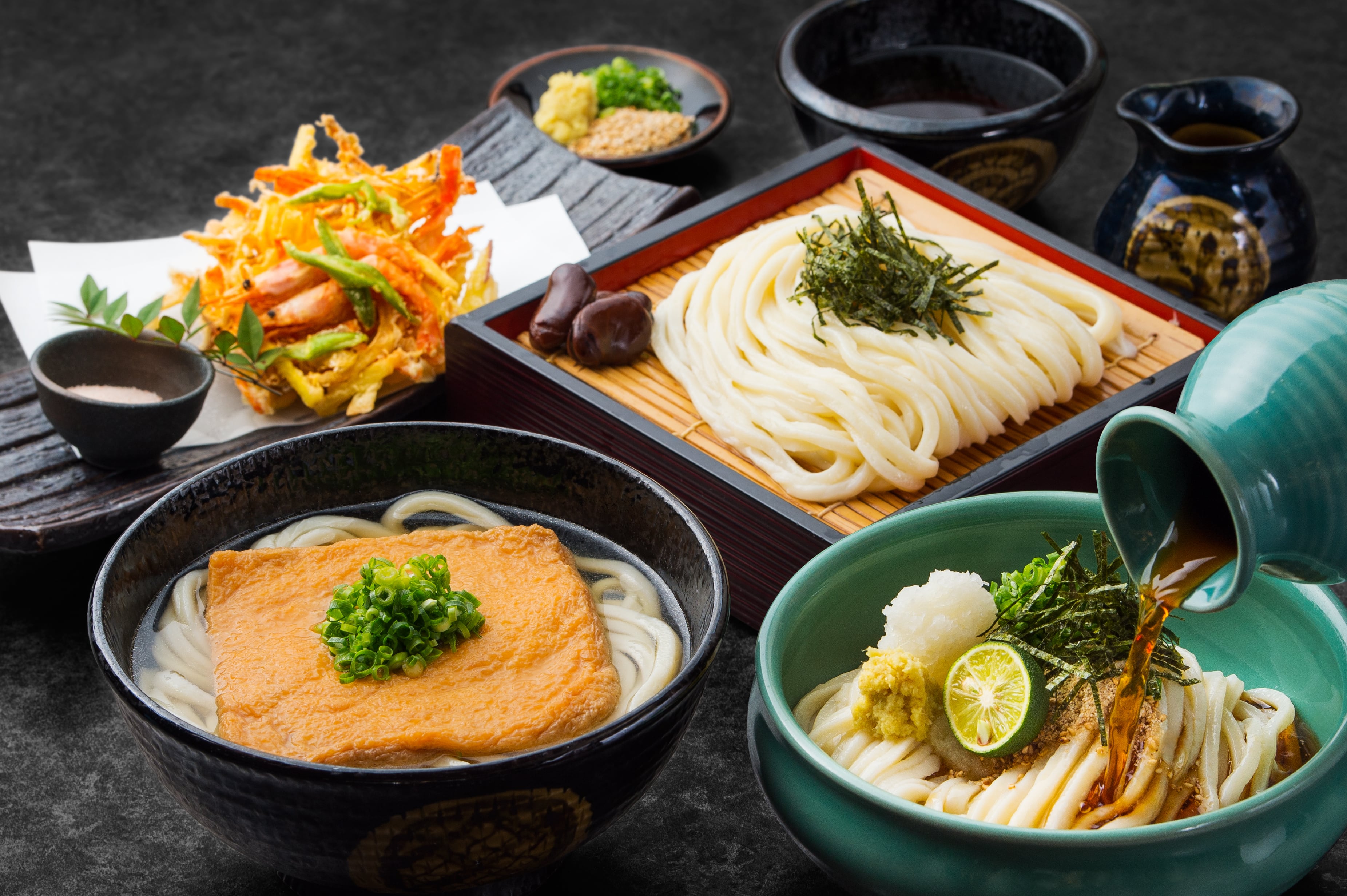 うどん本陣山田家】冷凍讃岐うどん4種の味の詰合せ[6人前] 『送料無料