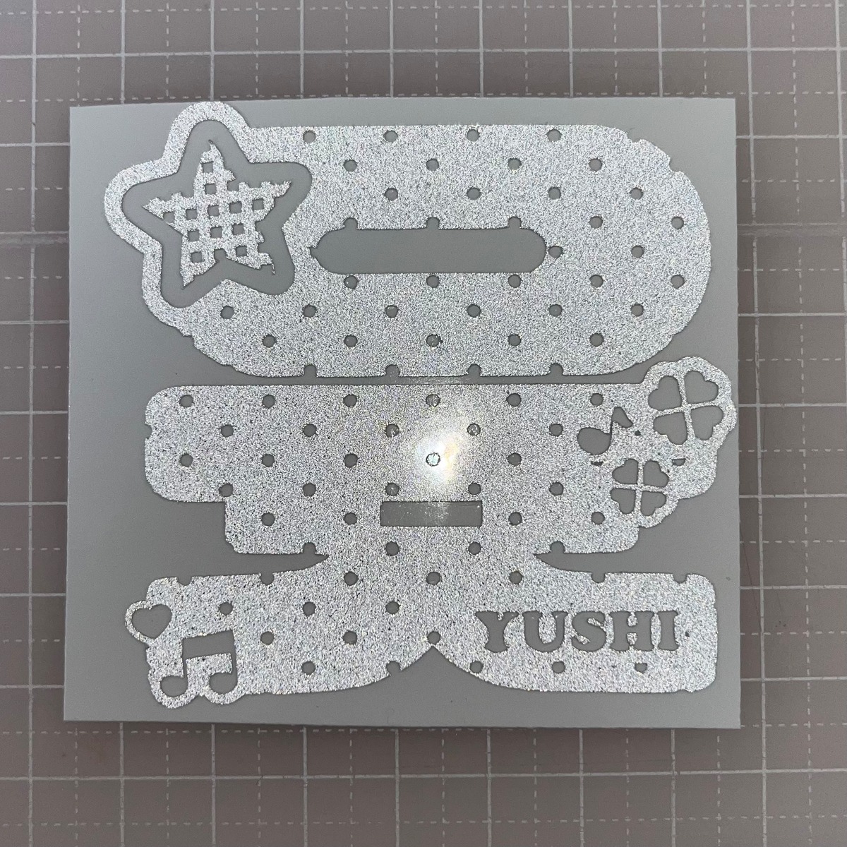 NCTWISH 草鈍器ステッカー ペンライト ユウシ 平成ハングルver | ゆ 